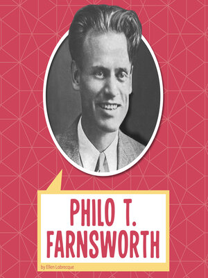 cover image of Philo T. Farnsworth